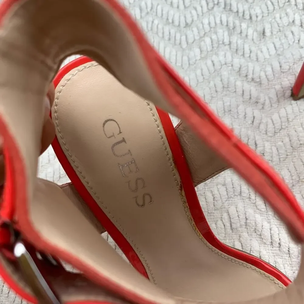Guess Red Heels